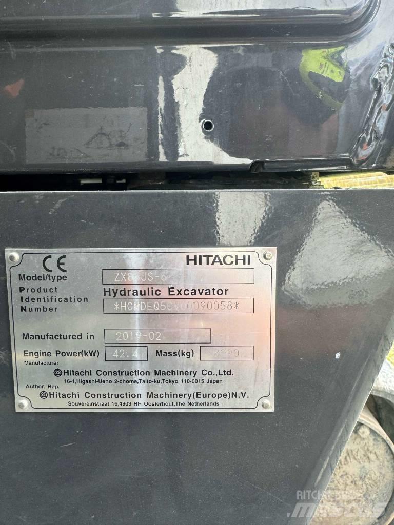 Hitachi ZX85US-6 حفارات وسط 7 طن - 12 طن