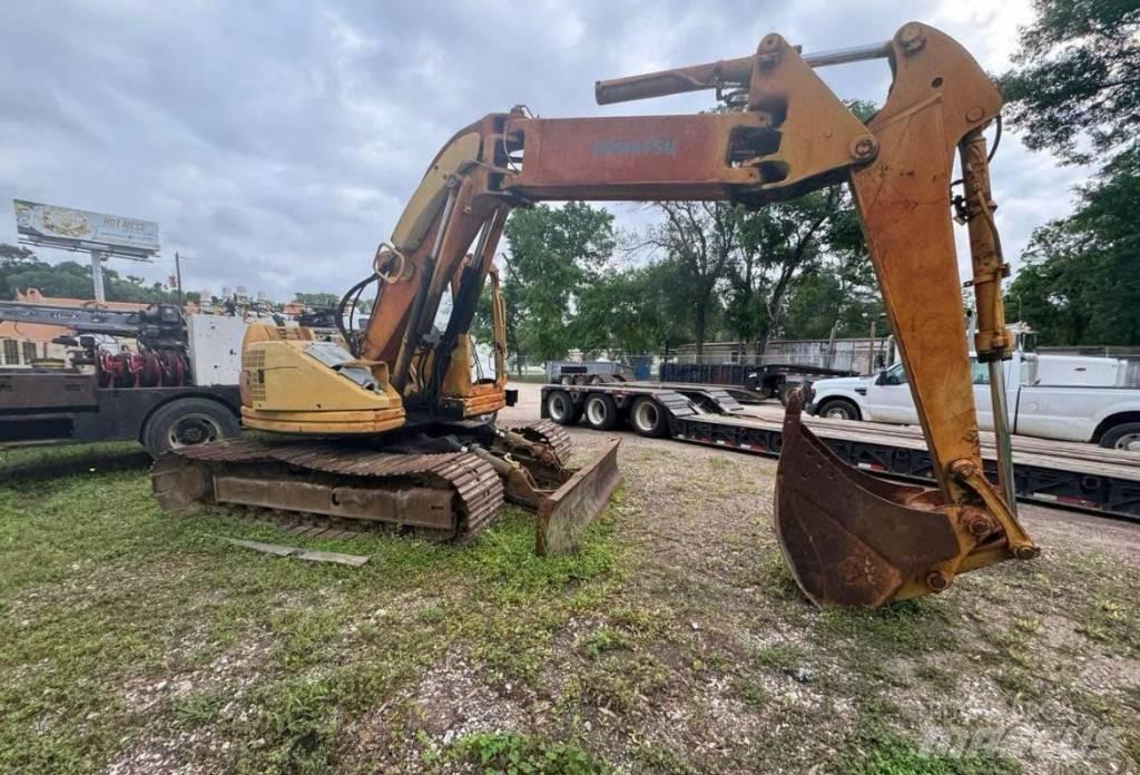 Komatsu PC 128 UU-1E حفارات زحافة