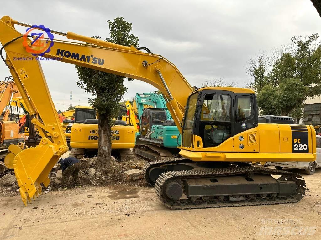 Komatsu PC 220-7 حفارات زحافة