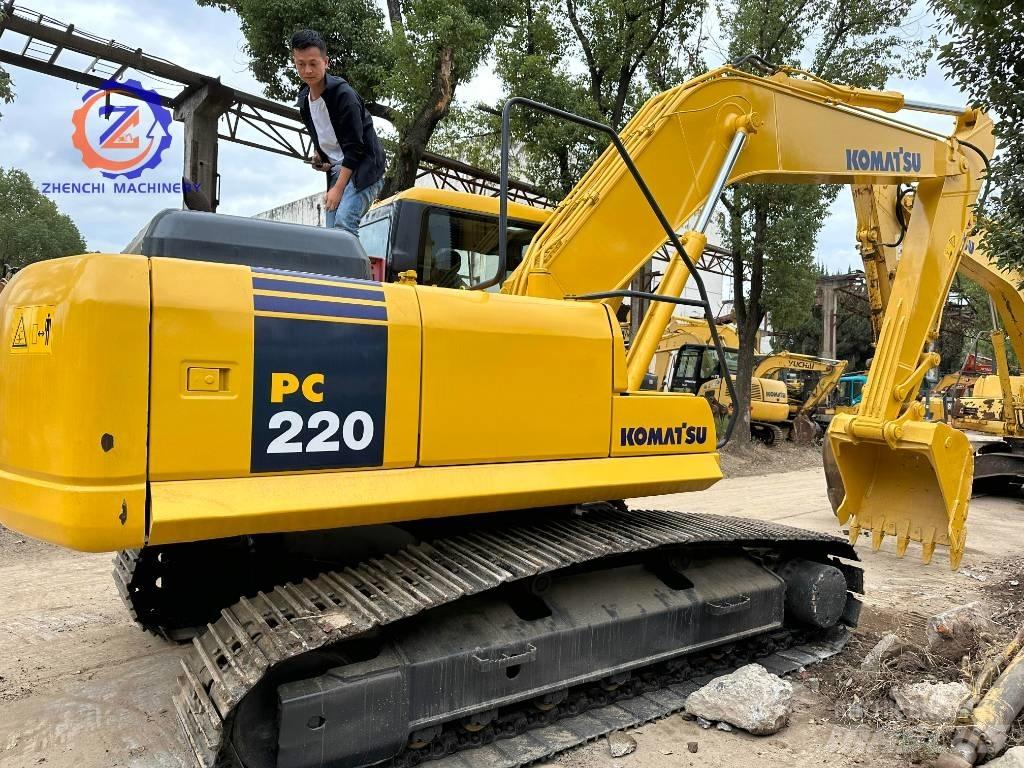 Komatsu PC 220-7 حفارات زحافة