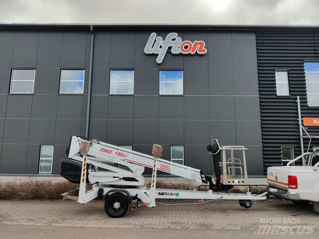 Dino 180 XT  Skylift المنصات الهوائية المثبتة على مقطورة