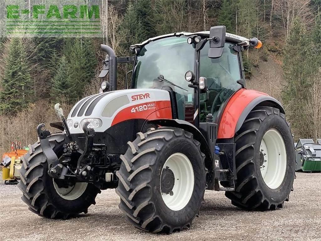 Steyr 4120 multi الجرارات