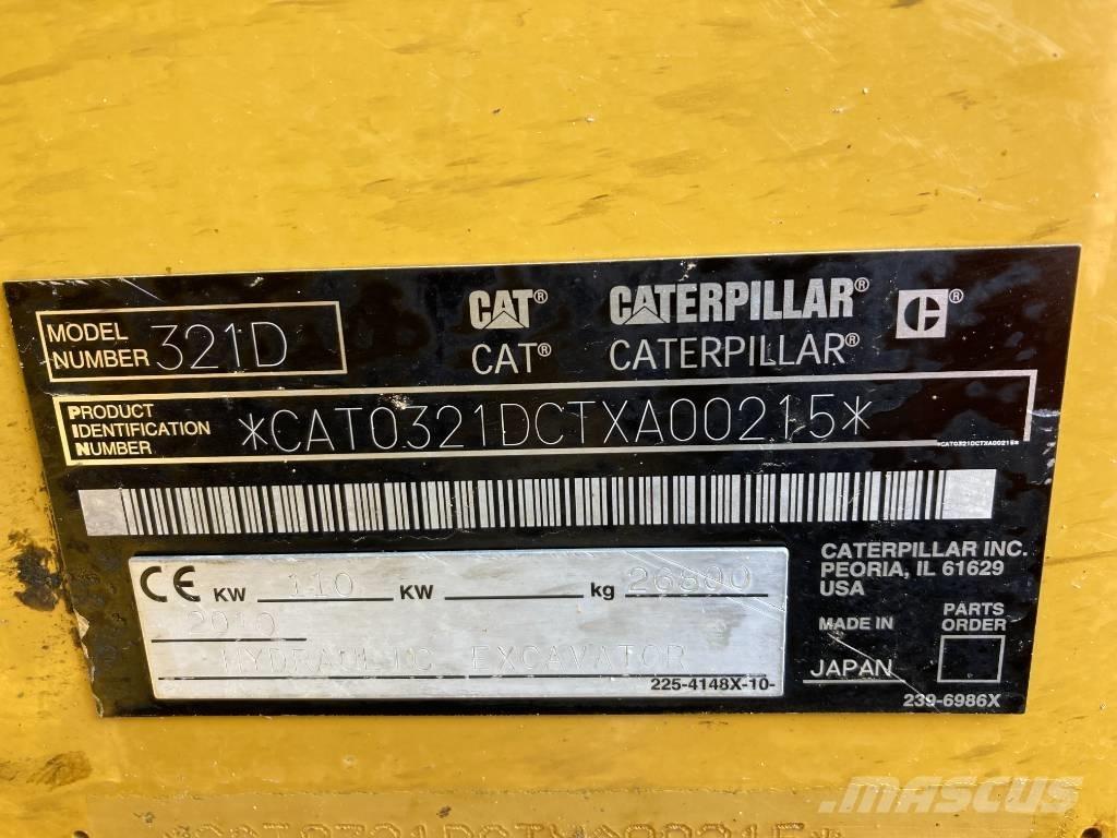 CAT 321 D Crawler excavators