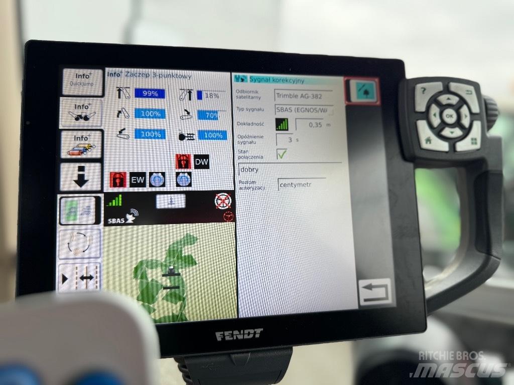 Fendt 936 Profi Plus الجرارات