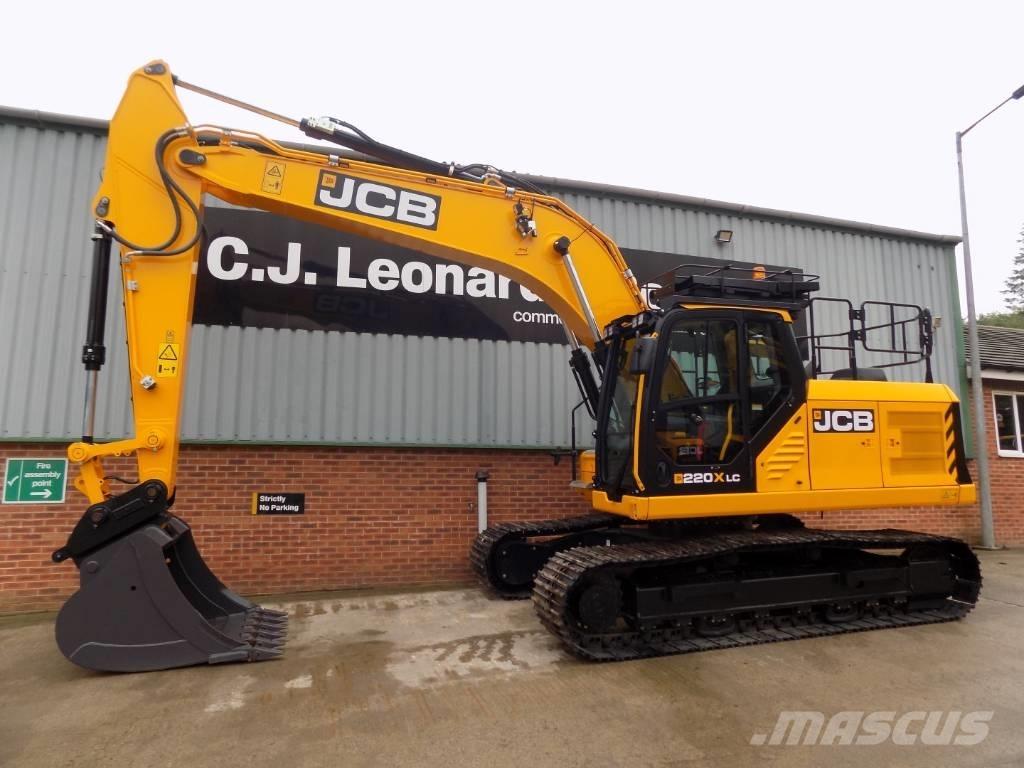 JCB 220X LC حفارات زحافة
