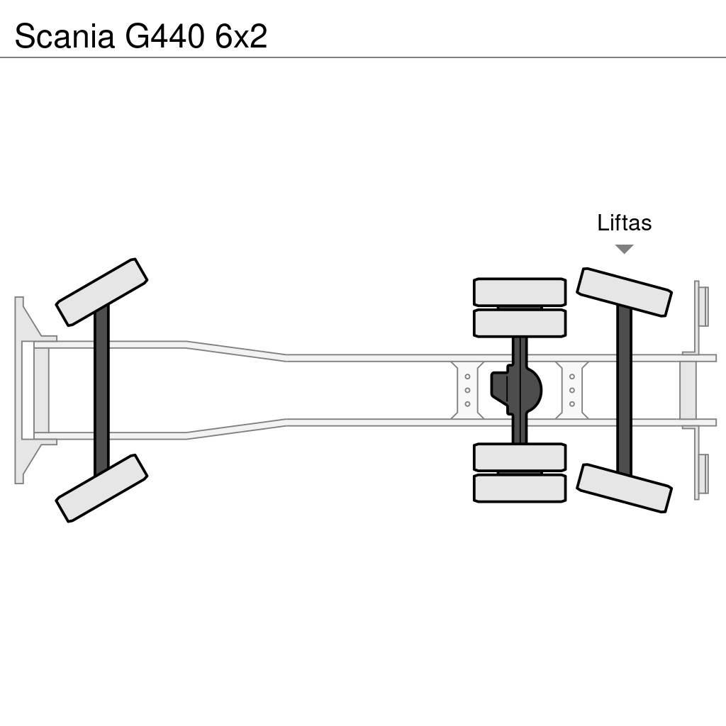 Scania G440 6x2 شاحنات لوادر