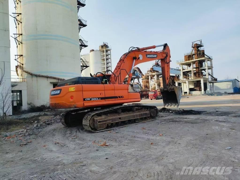 Doosan DX 380 LC حفارات زحافة