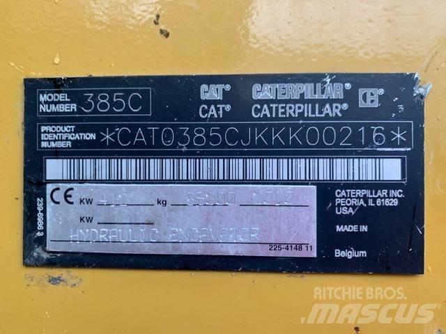 CAT 385 C L  385CL حفارات زحافة