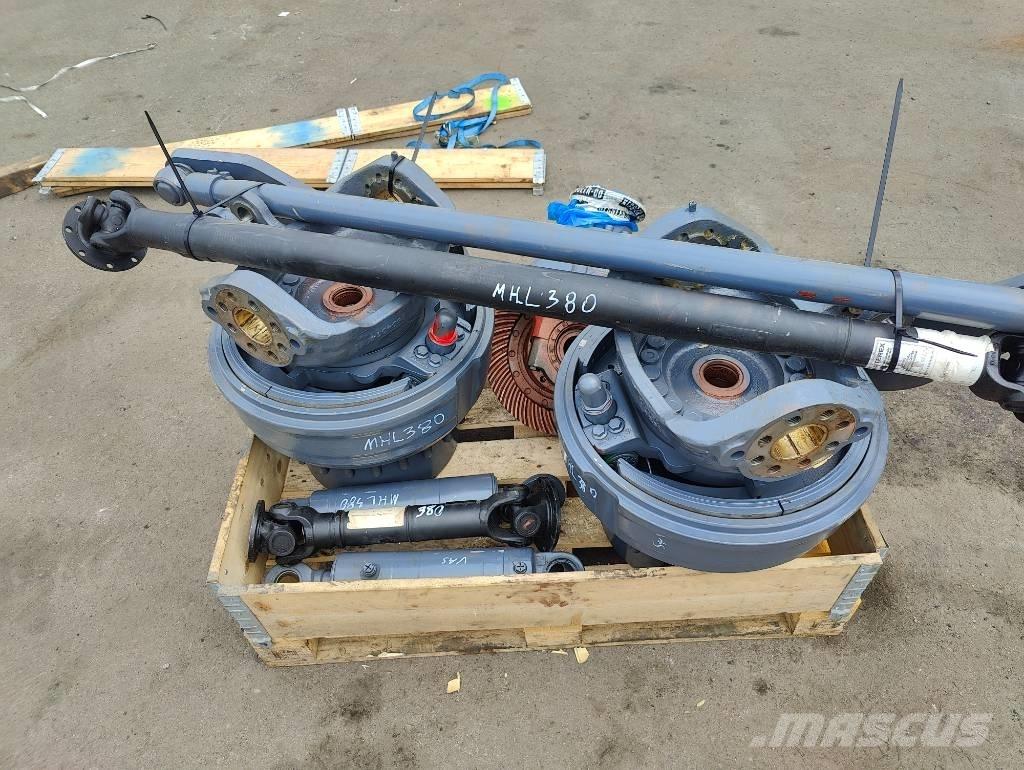 Fuchs MHL 380 الشاسيه والتعليق