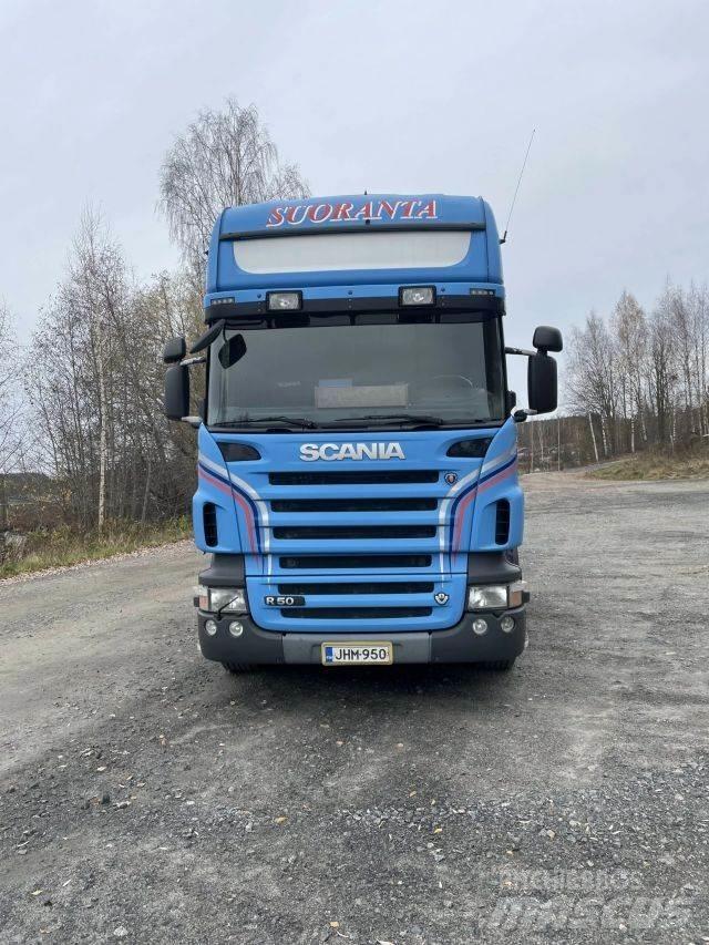 Scania R500 6x2 شاحنات الحاويات