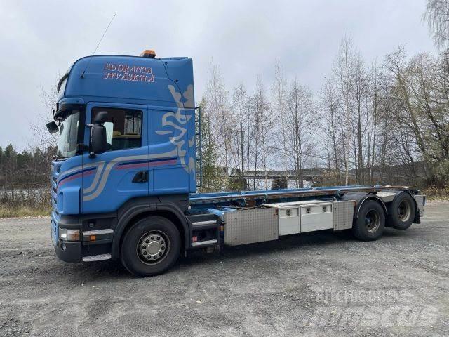 Scania R500 6x2 شاحنات الحاويات