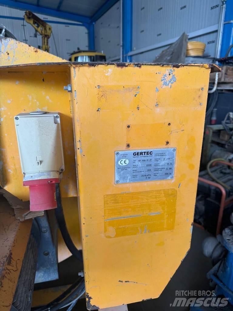 GERTEC SP 1100 مضخات خرسانة