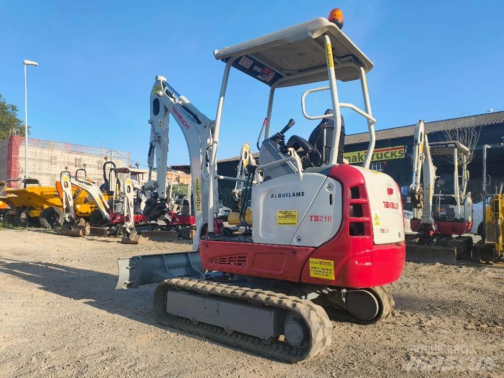 Takeuchi TB 216 حفارات صغيرة أقل من 7 طن (حفارات صغيرة)