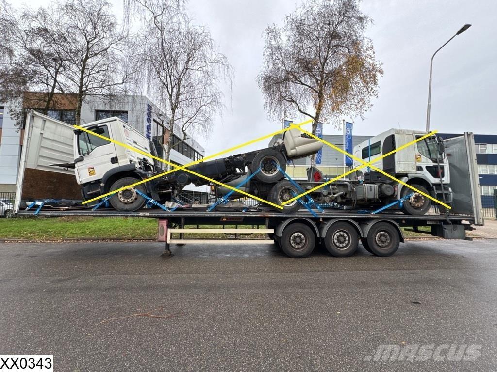 Fruehauf Tautliner نصف مقطورات بباب جانبي