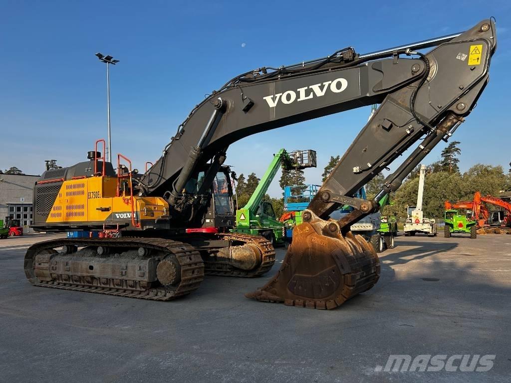 Volvo EC750EL حفارات زحافة