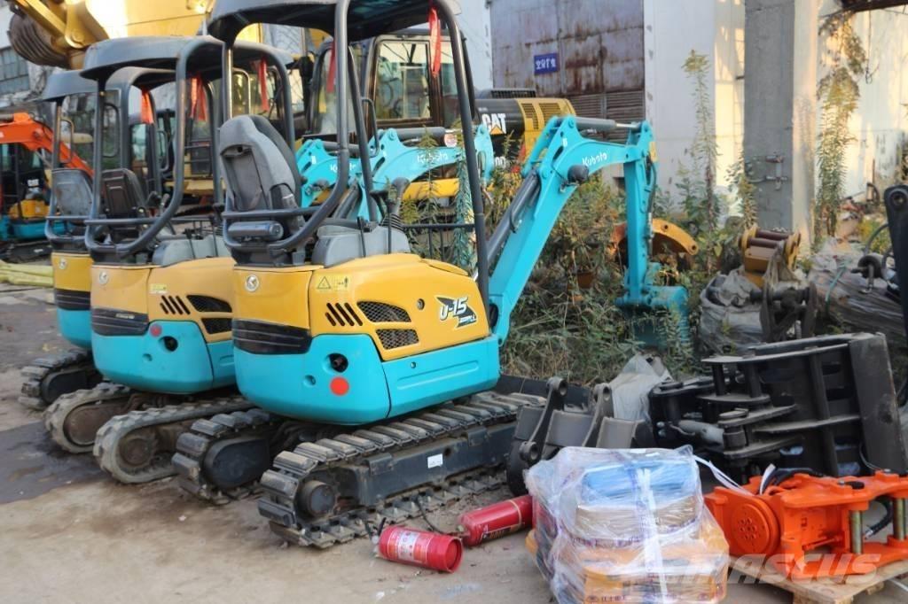 Kubota u 15 حفارات صغيرة أقل من 7 طن (حفارات صغيرة)