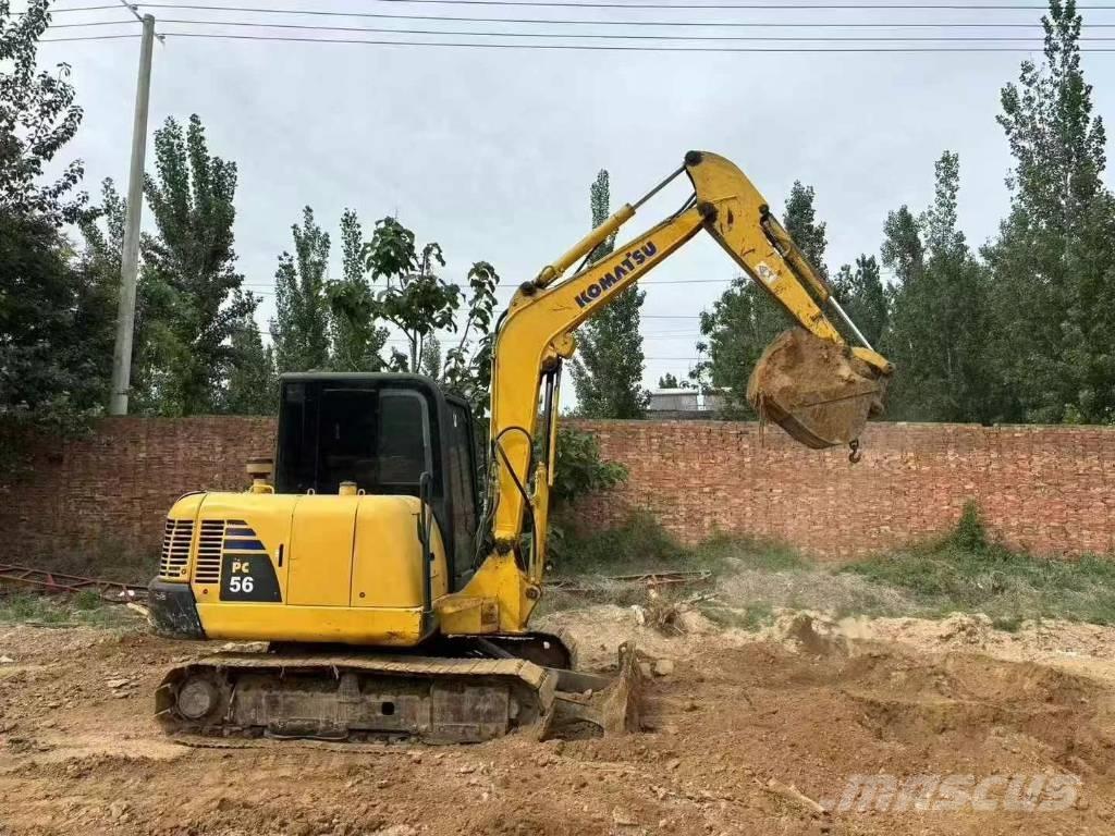 Komatsu PC 56 حفارات زحافة