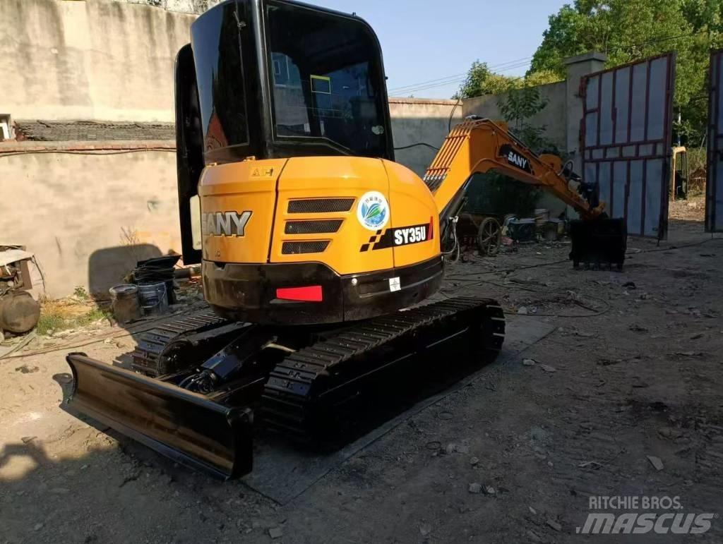 Sany 35u حفارات زحافة