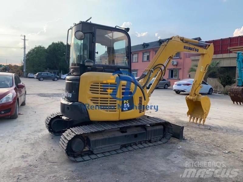 Komatsu PC 55 MR حفارات صغيرة أقل من 7 طن (حفارات صغيرة)