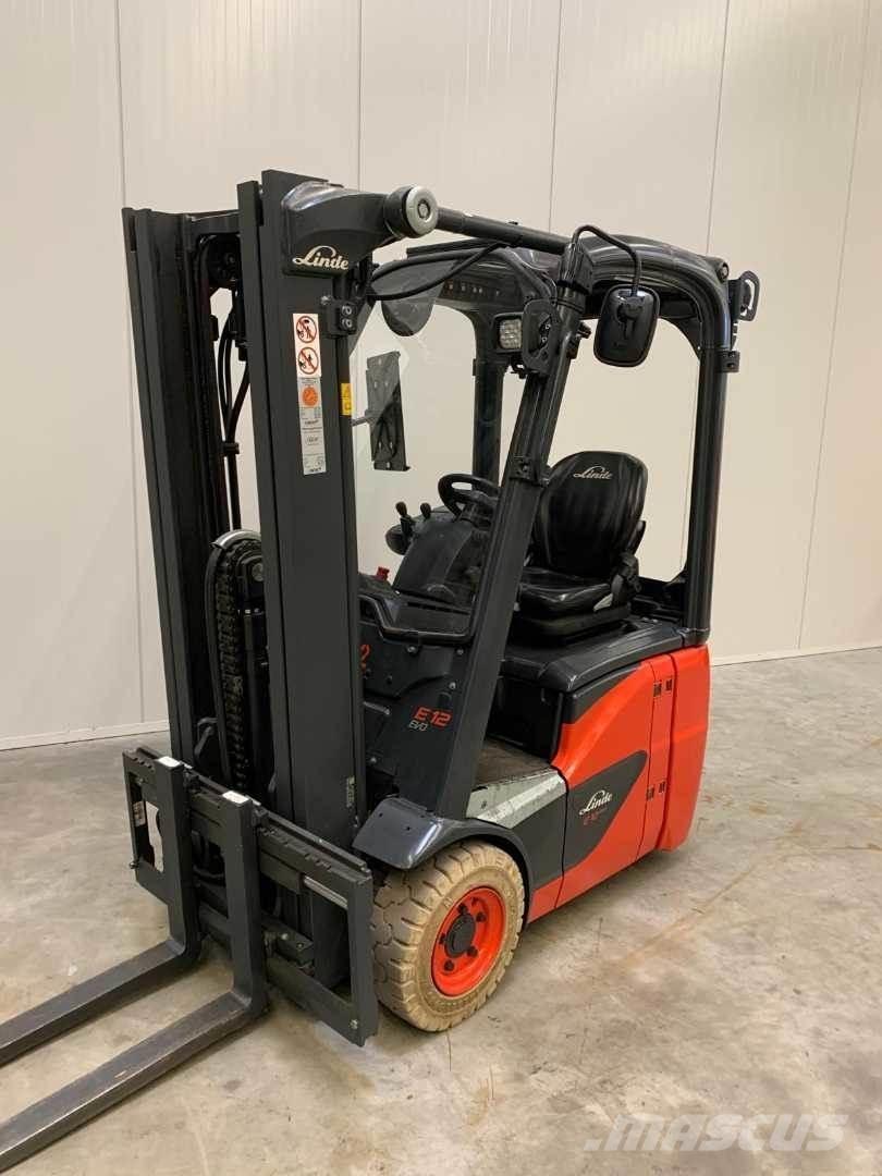 Linde E12 شاحنات ذات رافعات شوكية تعمل بالكهرباء