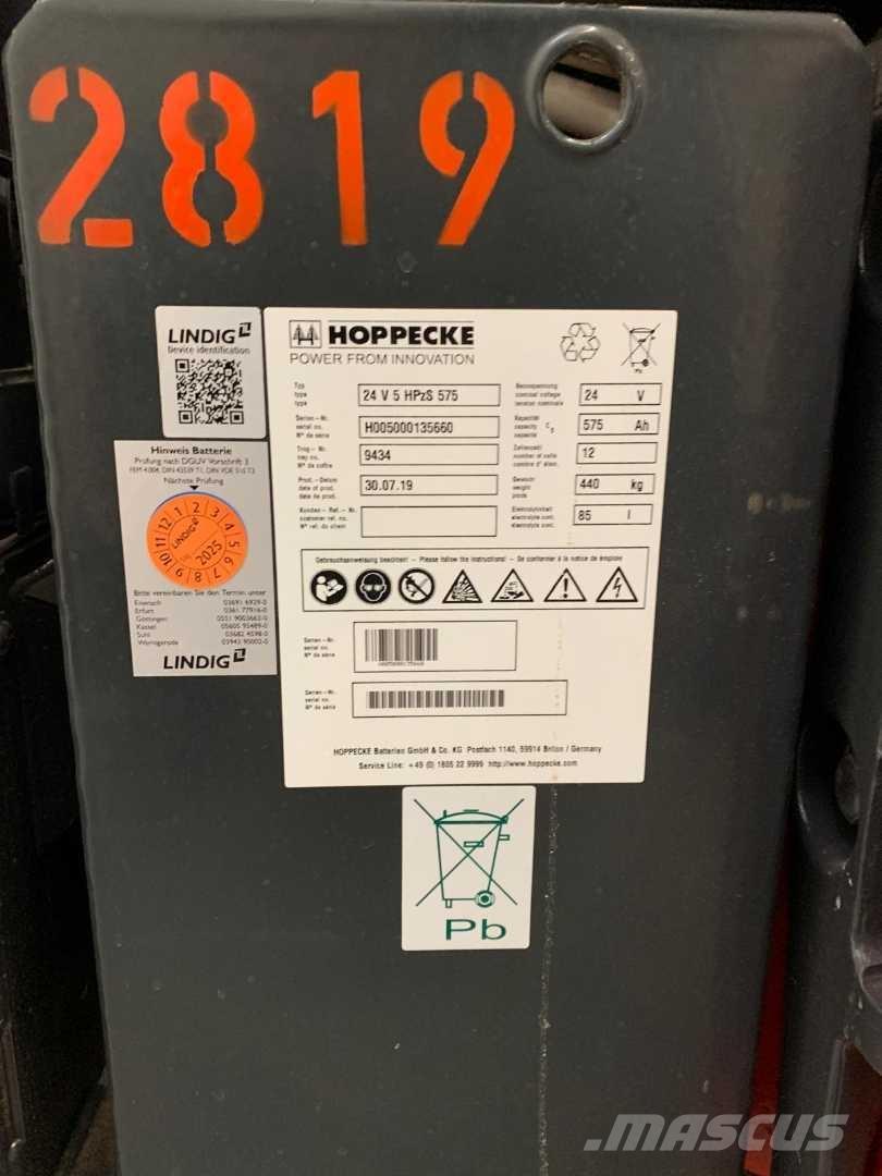 Linde E12 شاحنات ذات رافعات شوكية تعمل بالكهرباء