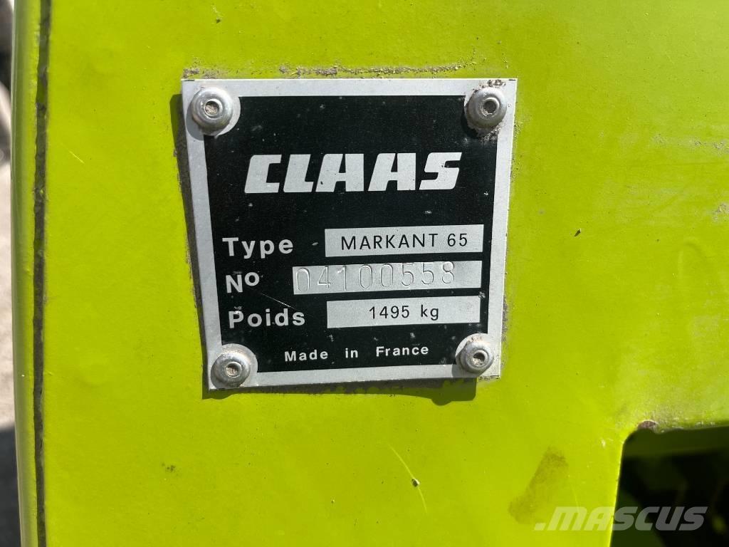 CLAAS Markant 65 محزمات مربعة