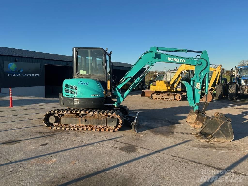 Kobelco SK 55 SR-5 حفارات صغيرة أقل من 7 طن (حفارات صغيرة)