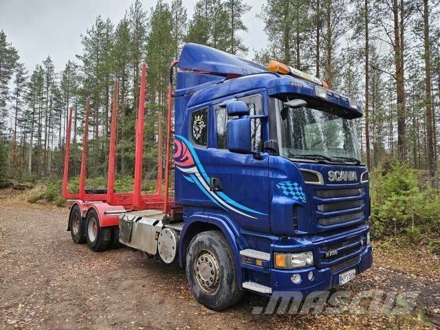 Scania R 730 شاحنات أشجار