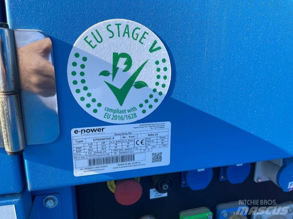 E-Power EPSR60TDE-5 مولدات ديزل