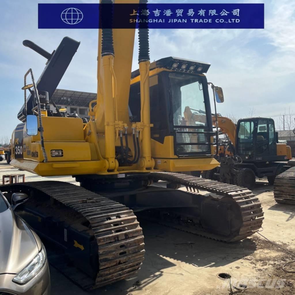 Komatsu PC 350 حفارات زحافة