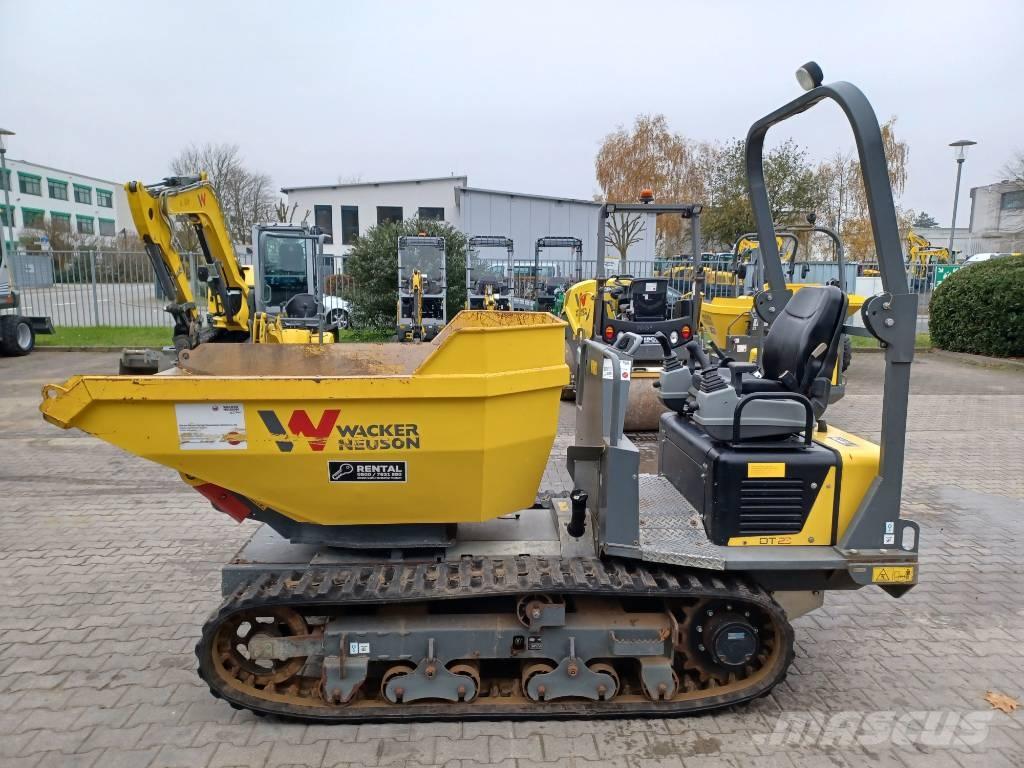 Wacker Neuson DT23 عربات نقل قلابة مجنزرة