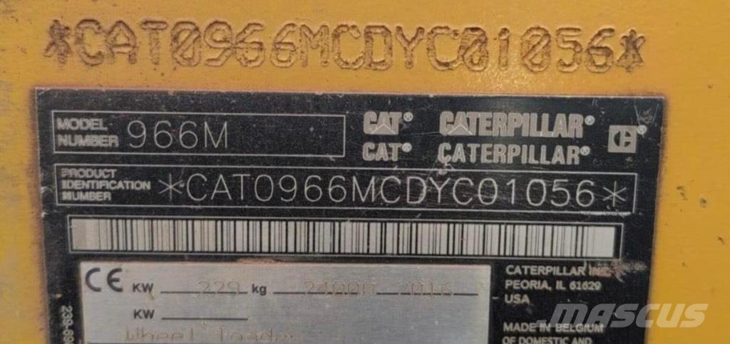 CAT 966 M لوادر بعجل
