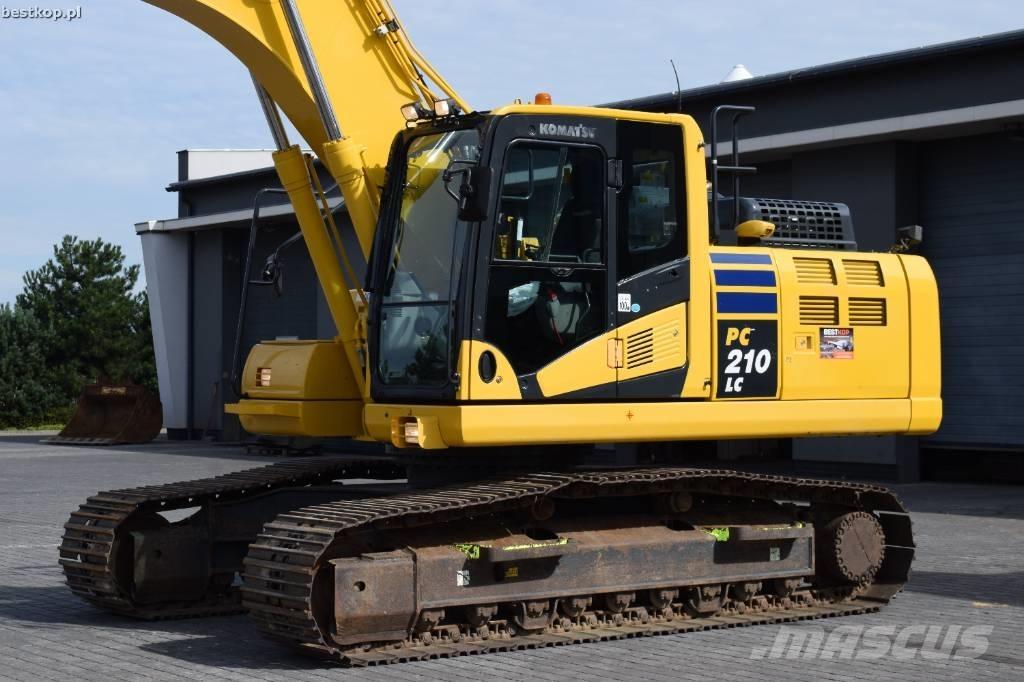 Komatsu PC 210 LC-11 حفارات زحافة