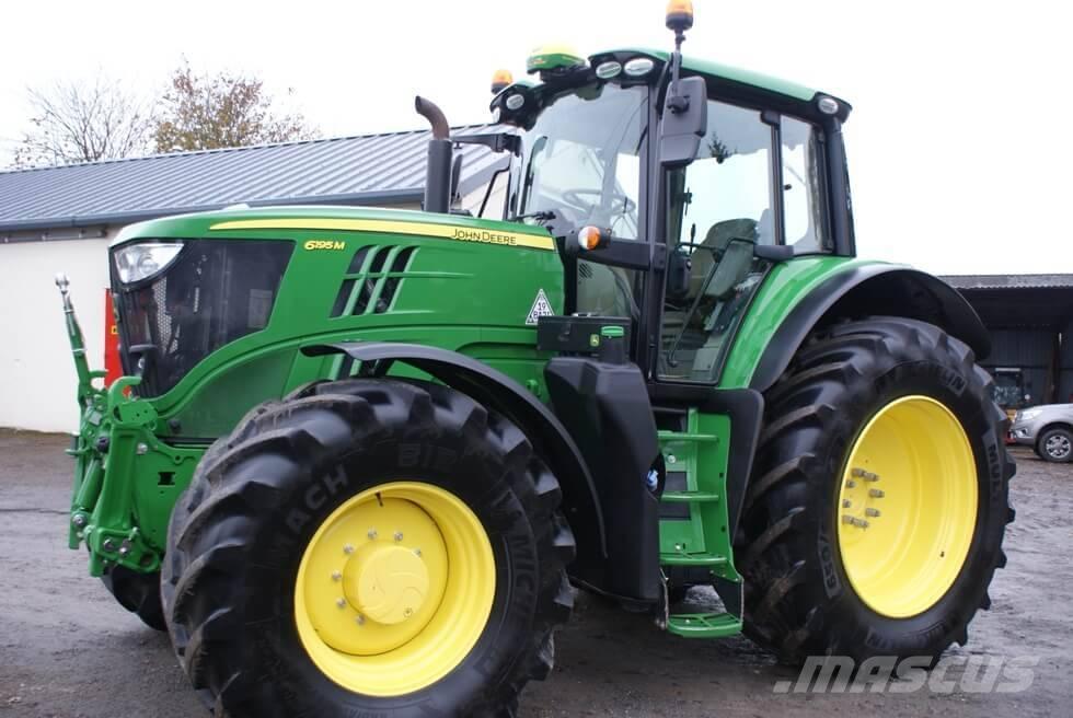 John Deere 6195 M الجرارات