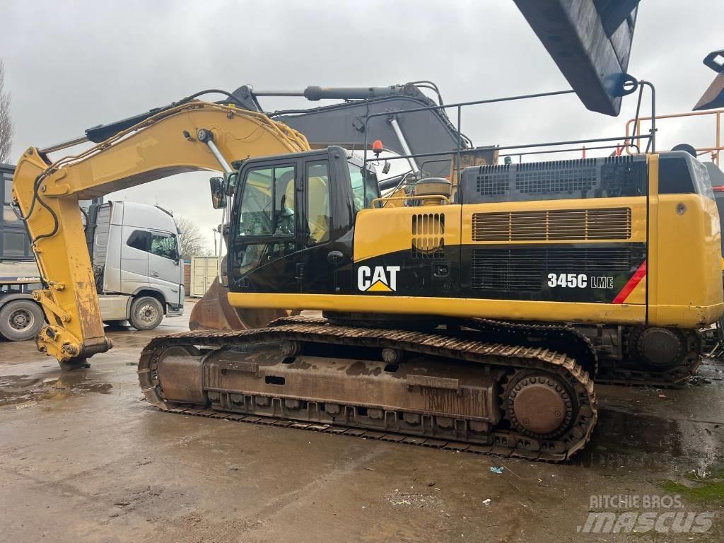 CAT 345 C L حفارات زحافة
