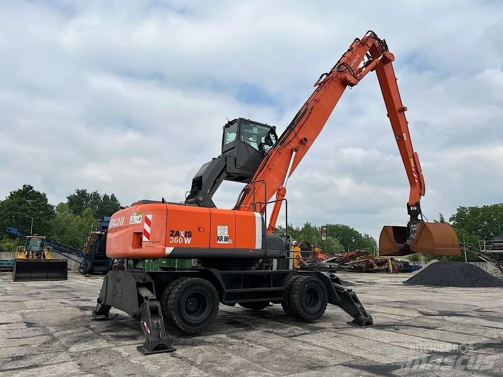 Hitachi ZX360 W-3 مناولات المخلفات / مناولات صناعية
