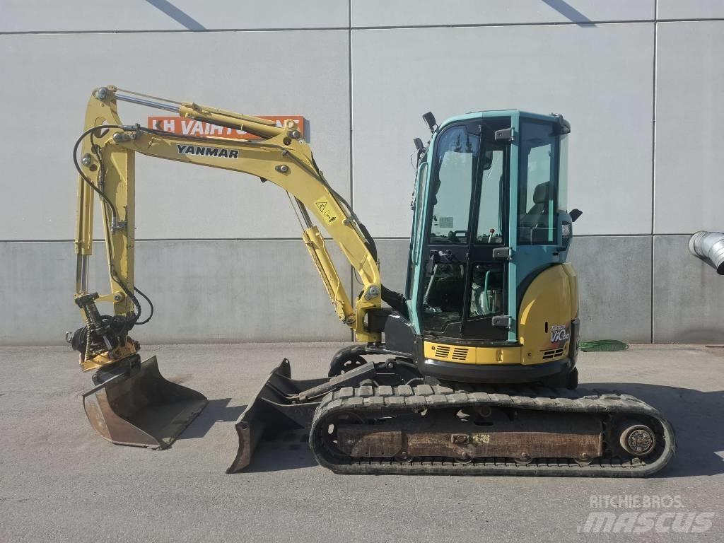 Yanmar Vio 50 U حفارات صغيرة أقل من 7 طن (حفارات صغيرة)