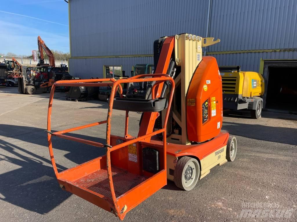 JLG Toucan 10 E رافعات السارية الرأسية
