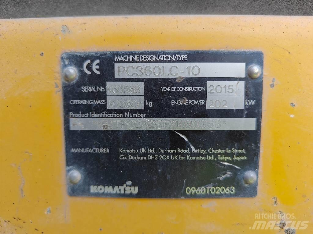 Komatsu PC 360 LC-10 حفارات زحافة