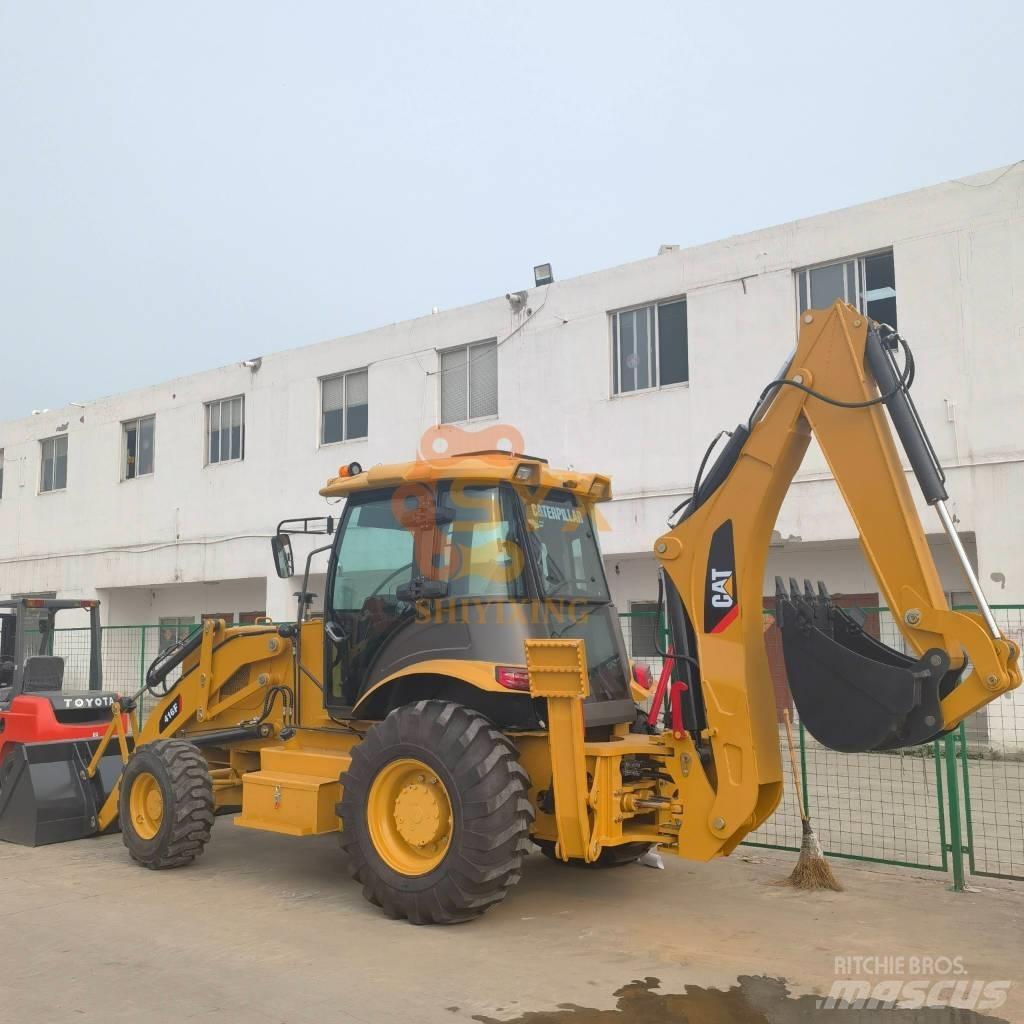 CAT 416 F لوادر ذات جرافات عكسية