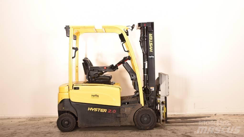 Hyster J 2.0 XN LWB شاحنات ذات رافعات شوكية تعمل بالكهرباء