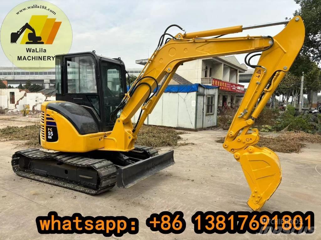 Komatsu PC 55 MR حفارات صغيرة أقل من 7 طن (حفارات صغيرة)