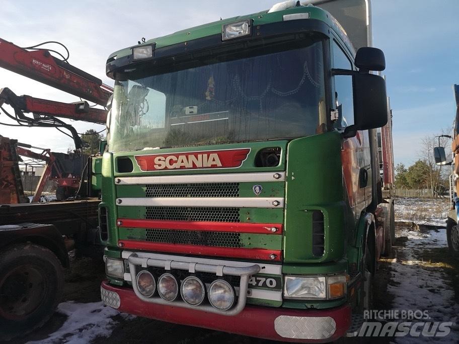 Scania 124 شاحنات الرافعات