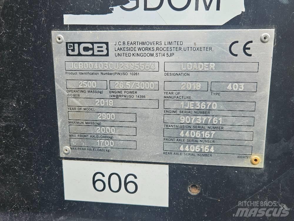 JCB 403 لوادر صغيرة