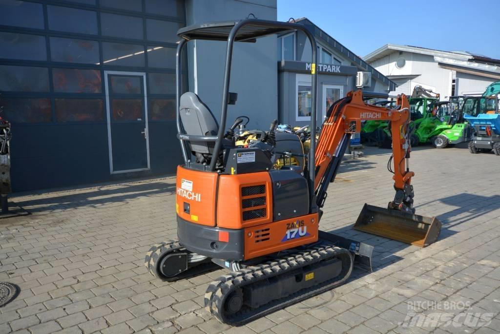 Hitachi ZX 17 U-6 حفارات صغيرة أقل من 7 طن (حفارات صغيرة)