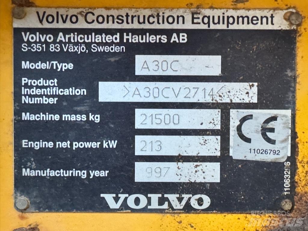 Volvo A 30 C ساحبات مفصلية