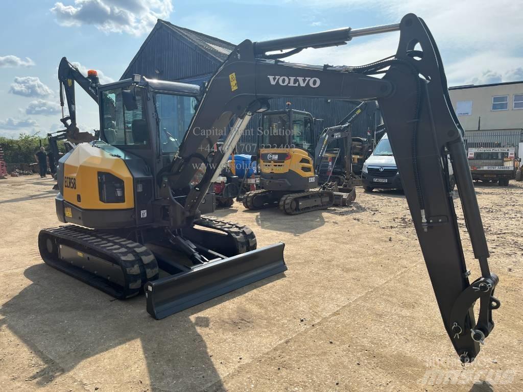 Volvo ECR 58 F حفارات صغيرة أقل من 7 طن (حفارات صغيرة)