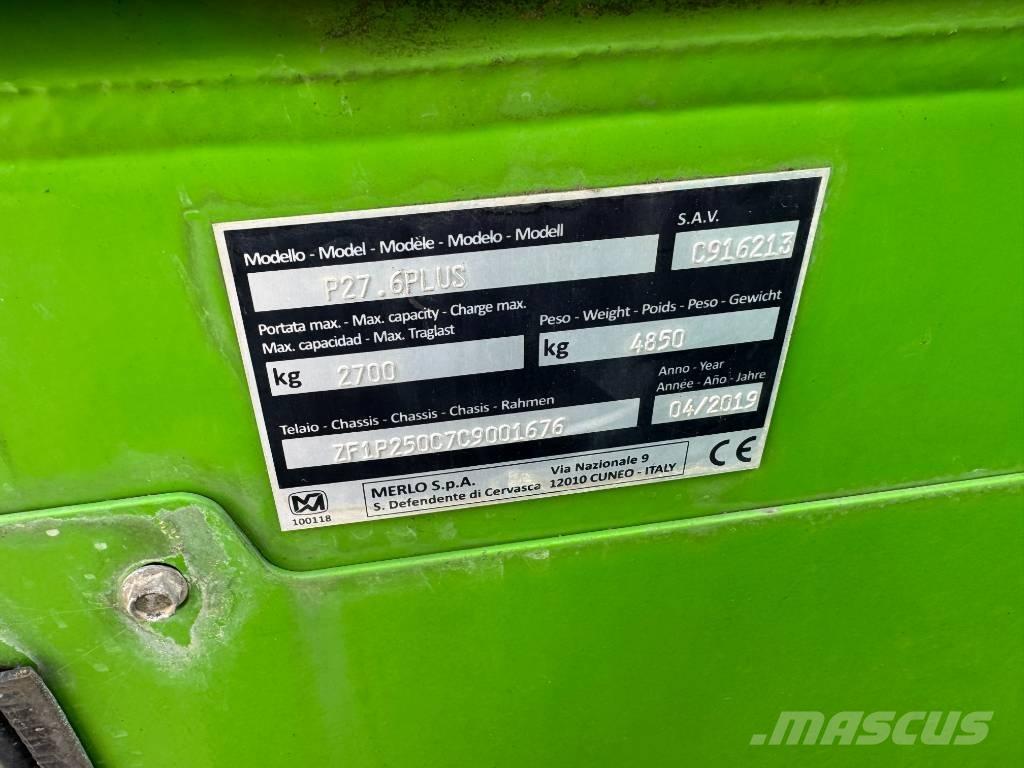 Merlo P27.6 Plus مناولات متداخلة