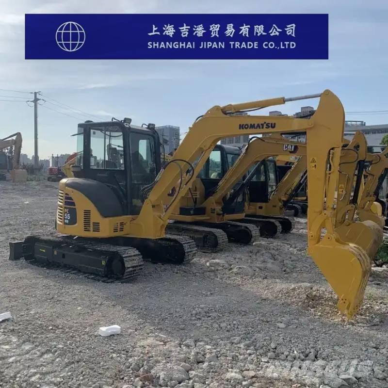 Komatsu PC 55 MR حفارات صغيرة أقل من 7 طن (حفارات صغيرة)