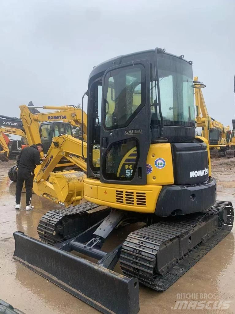 Komatsu PC 55 MR-2 حفارات صغيرة أقل من 7 طن (حفارات صغيرة)